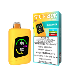 STLTH60K rechargeable disposable – Banana Ice