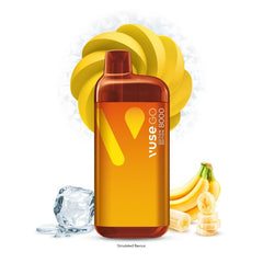 Vuse GO8000 rechargeable disposable – Banana Ice