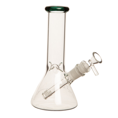 8" / 4mm - Glass Bong - "Simple & Basics"
