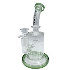 9" Arsenal Cylindrical Rig w/ Ring Percolator