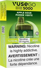Vuse GO5000 rechargeable disposable – Apple Sour