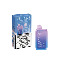 ElfBar BC10000 rechargeable disposable – Blue Razz Ice