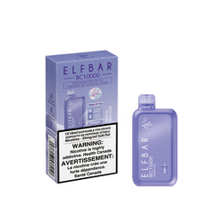 ElfBar BC10000 rechargeable disposable – Grape Ice