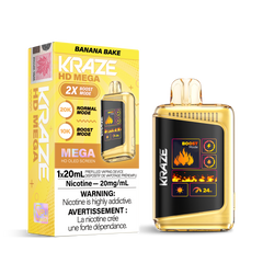 Kraze HD Mega rechargeable disposable – BananaBake