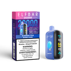 Elf Bar GH20000 rechargeable disposable – Blueberry Pear