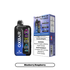 Oxbar Tri Fusion rechargeable disposable – Blueberry Raspberry