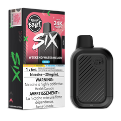 Flavour Beast SIX rechargeable disposable – Weekend Watermelon