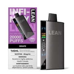 Infinity LEAN rechargeable disposable – Grape