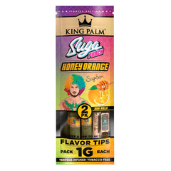 King Palm Wraps - Mini Rolls - Suga Sean Honey Orange