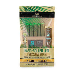 King Palm Wraps - Mini Rolls - 5 Pack 1 gram