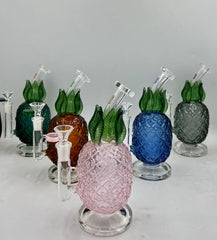 6” / 5mm - Glass Bong - "Pineapple"