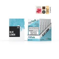 STLTH ZPod (Ziiplabs) pod – Blue Lemon