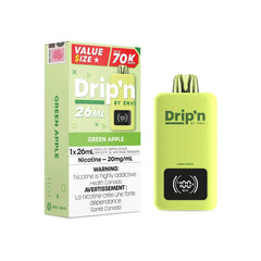 Drip'n by ENVI 26mL rechargeable disposable – Green Apple