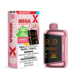 Kraze Mega X rechargeable disposable – Tangy Strawberry Watermelon G Ice