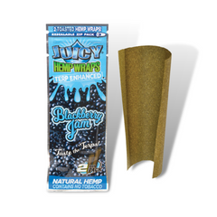 Juicy Jay Hemp Wrap Terp Enhanced - Blackberry Jam
