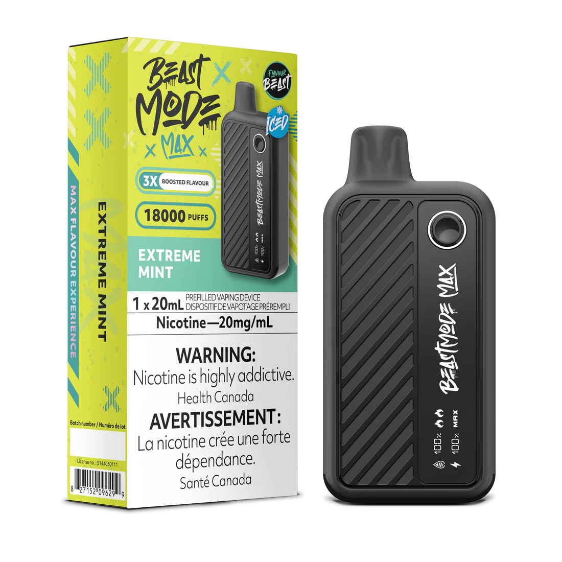 Flavour Beast - Beast Mode - Rechargeable Disposable - 18000 Puffs