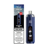 Al Fakher Crown Bar Crystal rechargeable disposable – Blueberry Ice