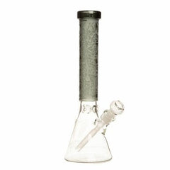 15" / 7mm - Titan Glass - Glass Bong - "Lion"