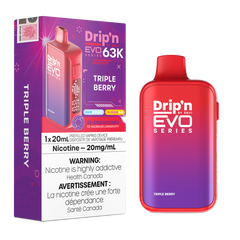 Drip'n by Envi EVO63K rechargeable disposable – Triple Berry