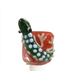 14mm Male Bowl - “Lizard”