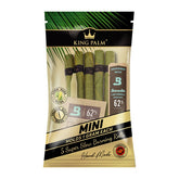 King Palm - 5 Mini Rolls - Organic Pre-Rolled Wraps