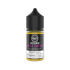 GCore salt nic e-liquid – Apple Cherry
