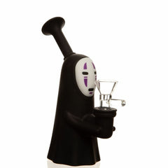7" Silicone Dab Rig - “No Face 🎭"