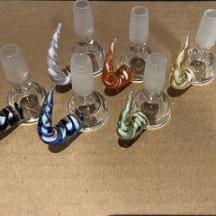 14mm Male Bowl - “Hawk's Talon”