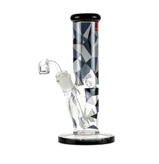 10' Famous Brandz - Glass Bong - "Digital"