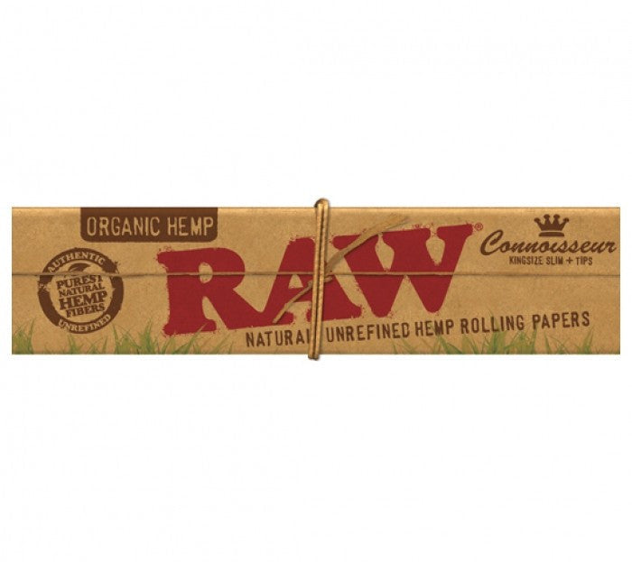 RAW - Collection - Connoisseur Rolling Papers - Papers + Tips