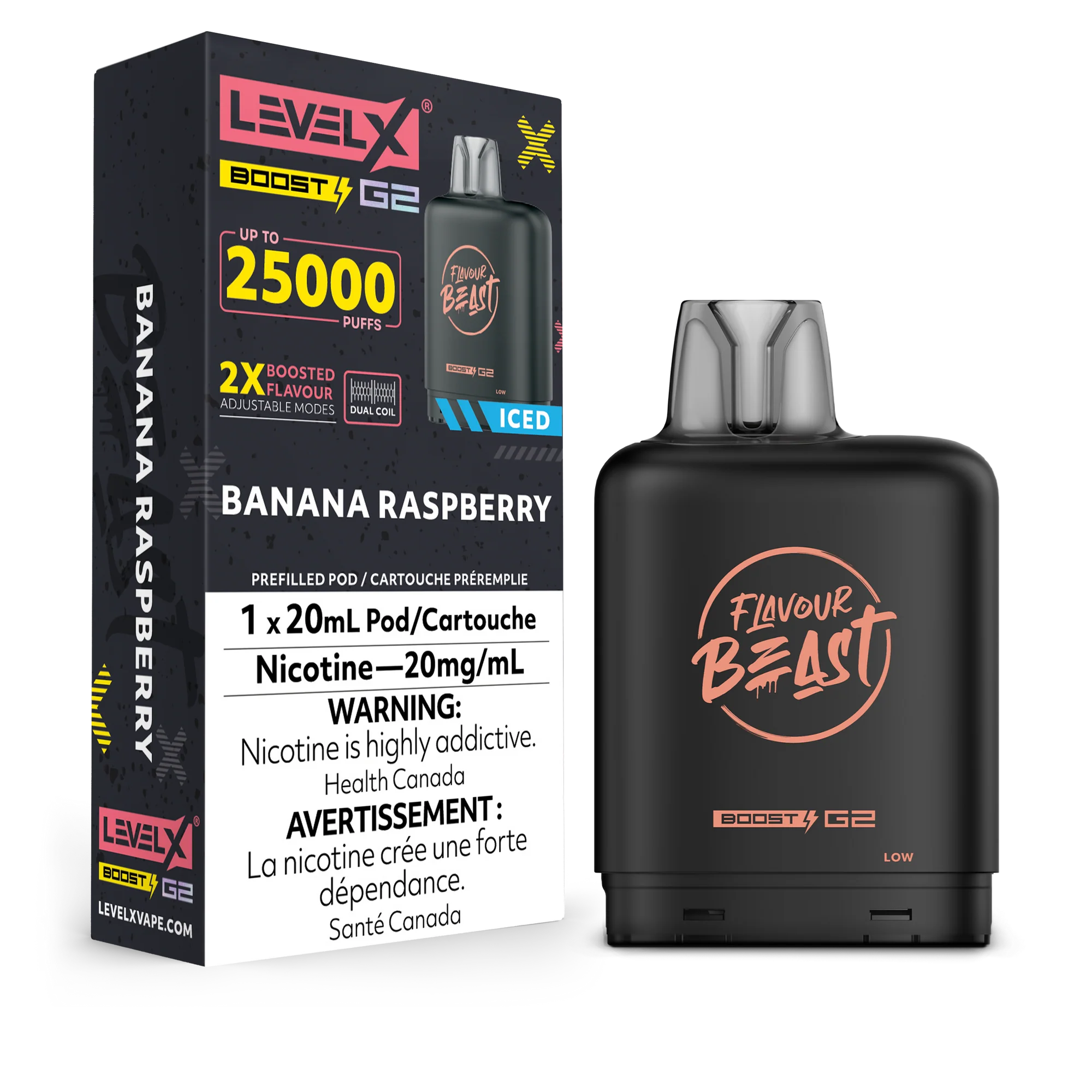 Level X G2 - Flavour Beast - Pod - 25000 Puffs [ONTARIO]