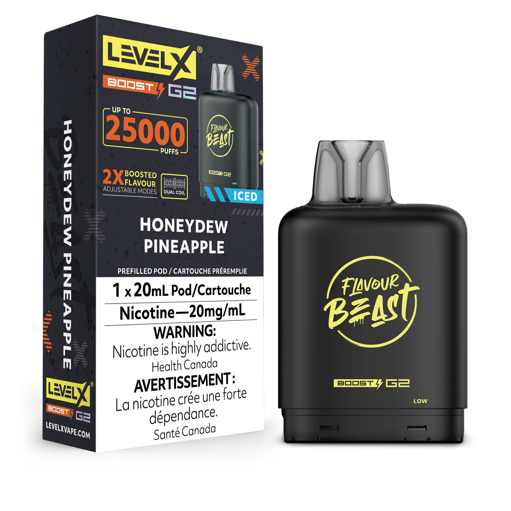 Level X G2 - Flavour Beast - Pod - 25000 Puffs [ONTARIO]