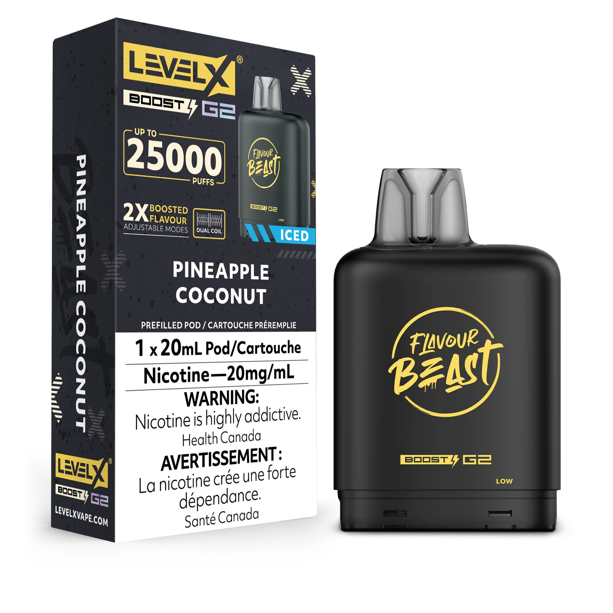 Level X G2 - Flavour Beast - Pod - 25000 Puffs [ONTARIO]