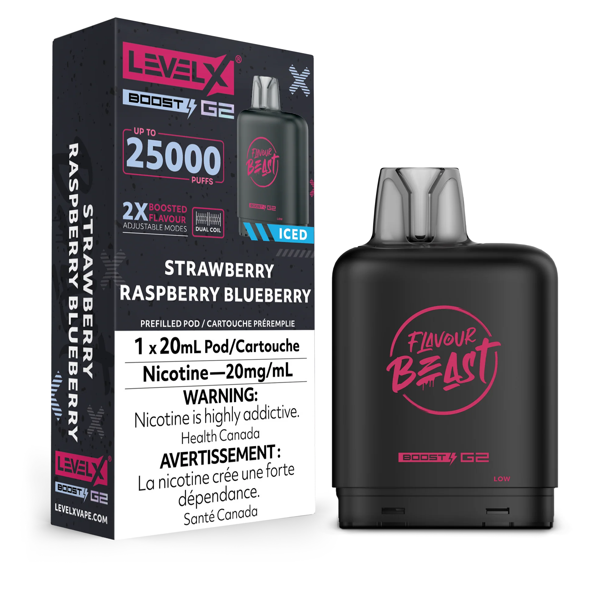 Level X G2 - Flavour Beast - Pod - 25000 Puffs [ONTARIO]