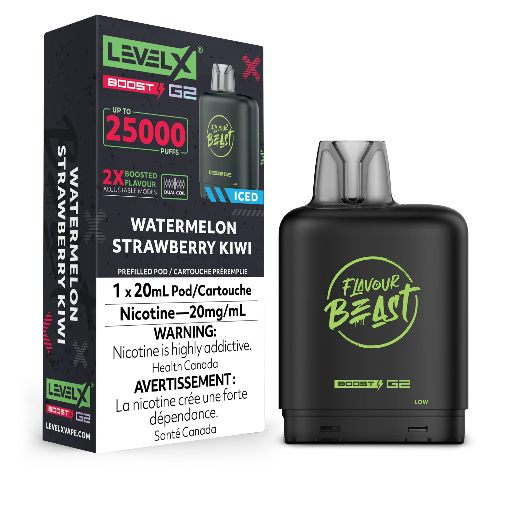 Level X G2 - Flavour Beast - Pod - 25000 Puffs [ONTARIO]