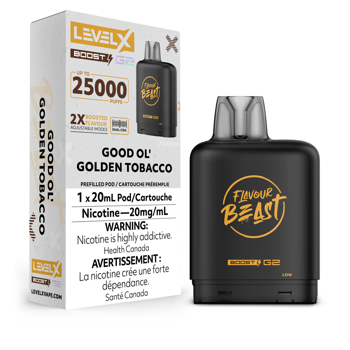 Level X G2 - Flavour Beast - Pod - 25000 Puffs [ONTARIO]