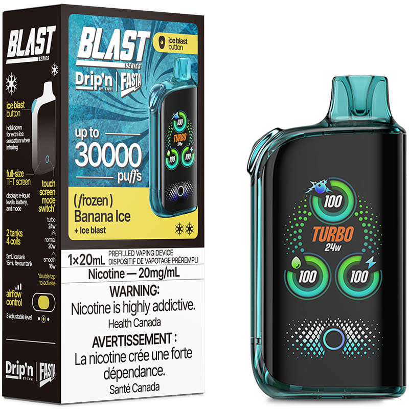 Drip'n by ENVI FASTA BLAST 30K Rechargeable Disposable Vape - 30000 Puffs [ONTARIO]