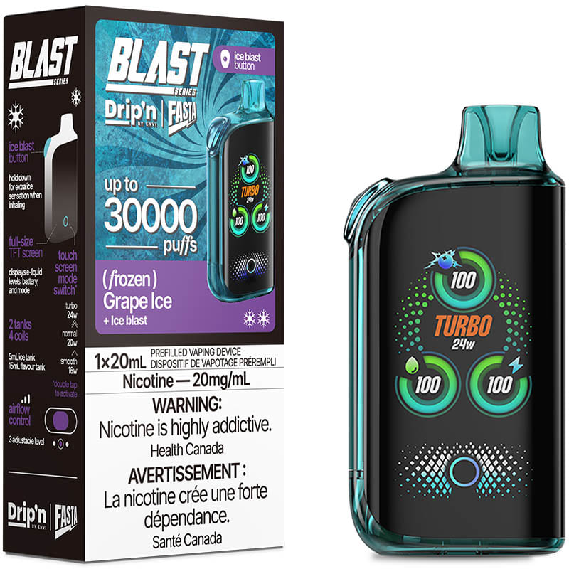 Drip'n by ENVI FASTA BLAST 30K Rechargeable Disposable Vape - 30000 Puffs [ONTARIO]