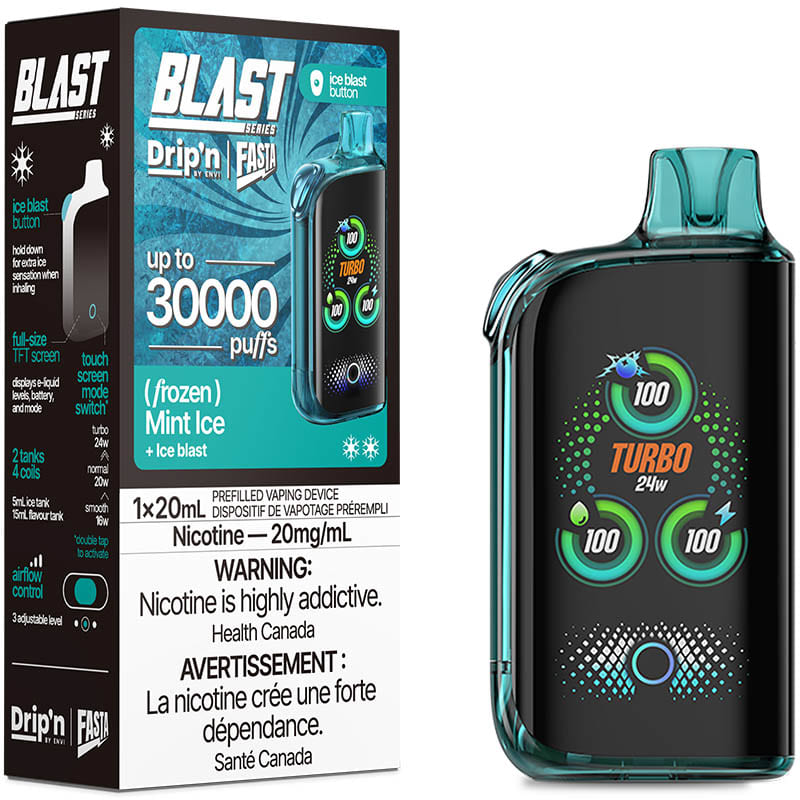 Drip'n by ENVI FASTA BLAST 30K Rechargeable Disposable Vape - 30000 Puffs [ONTARIO]