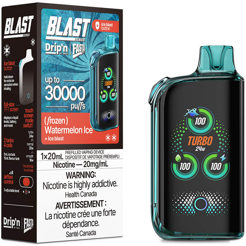 Drip'n by ENVI FASTA BLAST 30K Rechargeable Disposable Vape - 30000 Puffs [ONTARIO]