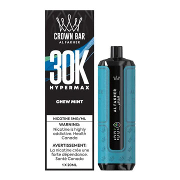 Al Fakher - Crown Bar Hypermax 30K - Rechargeable Disposable - 30k Puffs [ONTARIO]