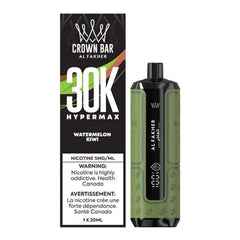 Al Fakher - Crown Bar Hypermax 30K - Rechargeable Disposable - 30k Puffs [ONTARIO]