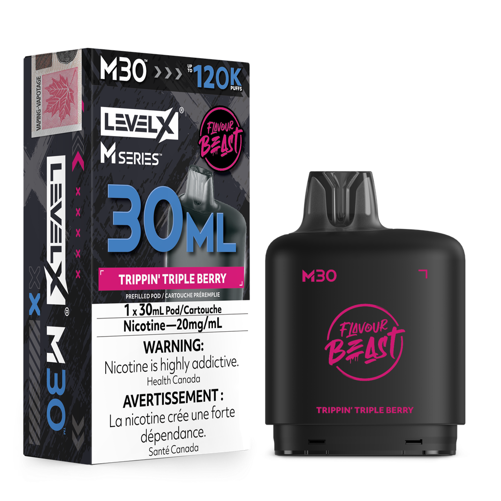 [ONT] Level X - Flavour Beast M Series 30mL - Pod - 120k Puffs