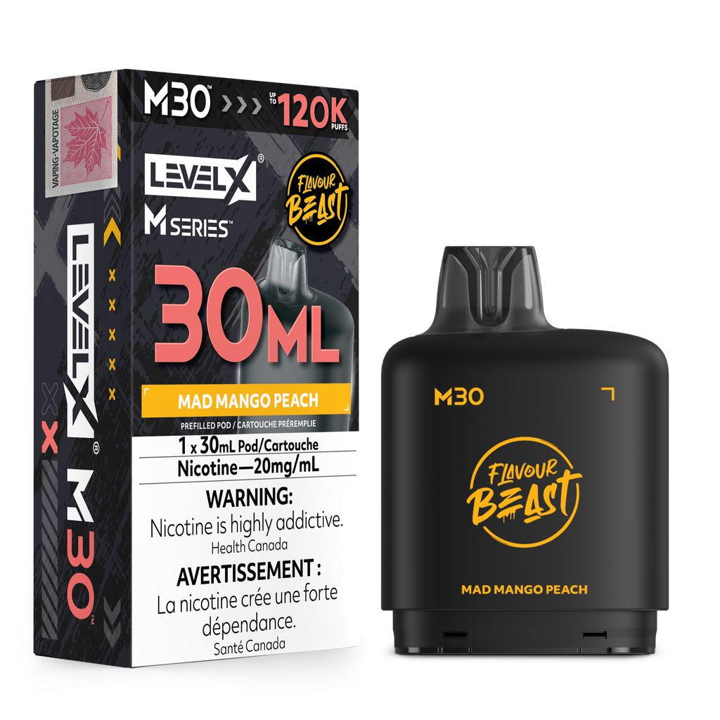 [ONT] Level X - Flavour Beast M Series 30mL - Pod - 120k Puffs