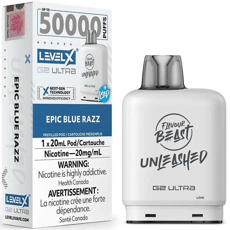 Level X G2 - Flavour Beast Unleashed - Pod - 50000 Puffs [ONTARIO]