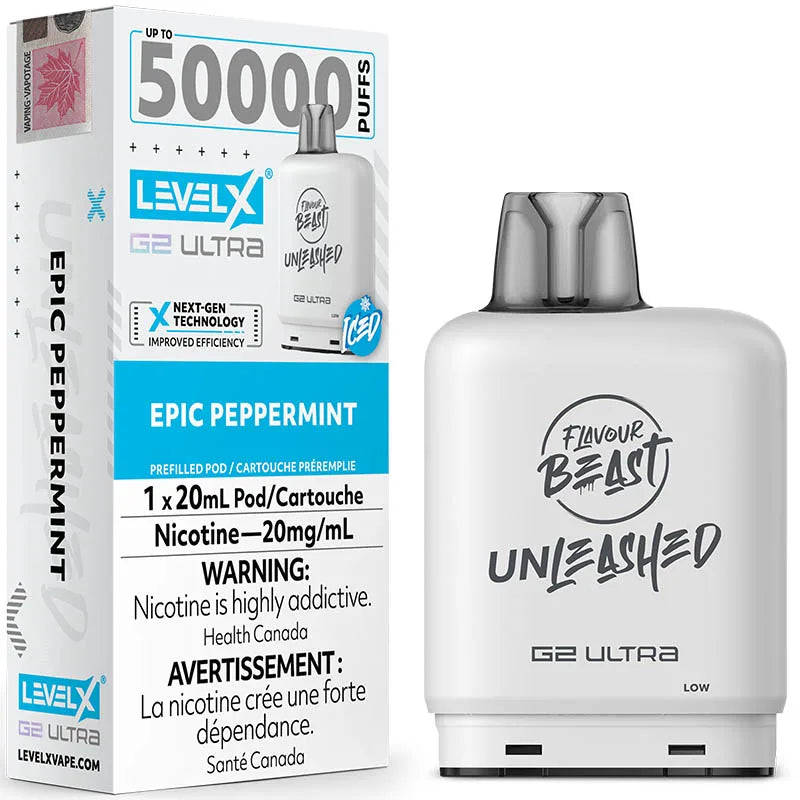 Level X G2 - Flavour Beast Unleashed - Pod - 50000 Puffs [ONTARIO]