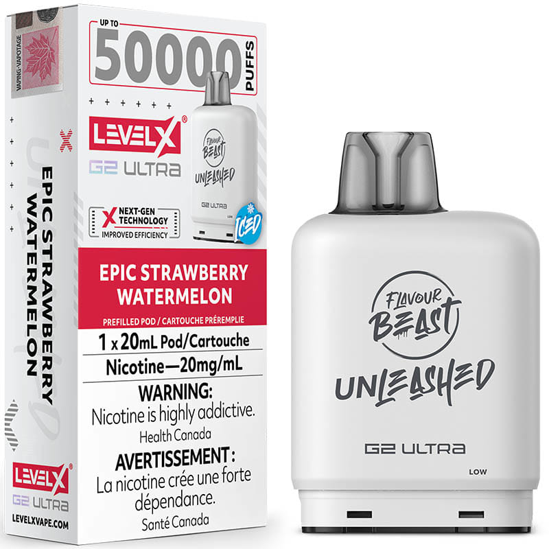 Level X G2 - Flavour Beast Unleashed - Pod - 50000 Puffs [ONTARIO]