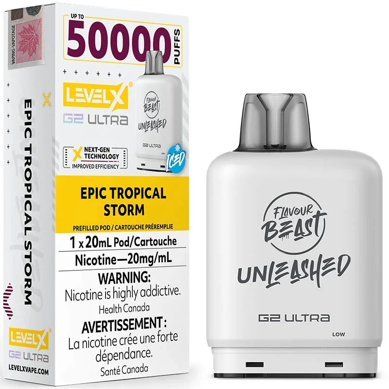 Level X G2 - Flavour Beast Unleashed - Pod - 50000 Puffs [ONTARIO]