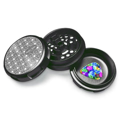 Beamer Bake Sale Logo Extended Aircraft Design 63mm 2 Piece Aluminum Grinder