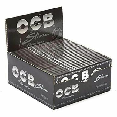 OCB Premium Black Slim Rolling Papers